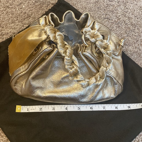KATE SPADE GOLD HANDBAG - Picture 7 of 10